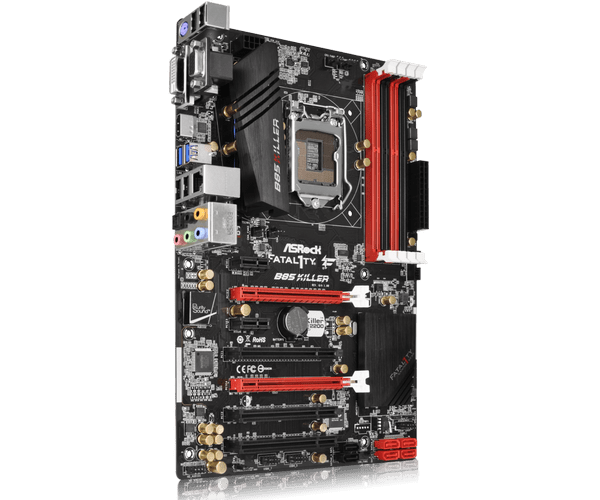 Где находится батарейка биоса на материнской плате asrock b85 killer